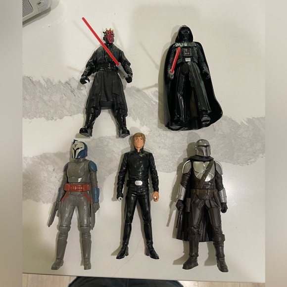 5 Vinathe Star Wars Figures - Picture 1 of 8